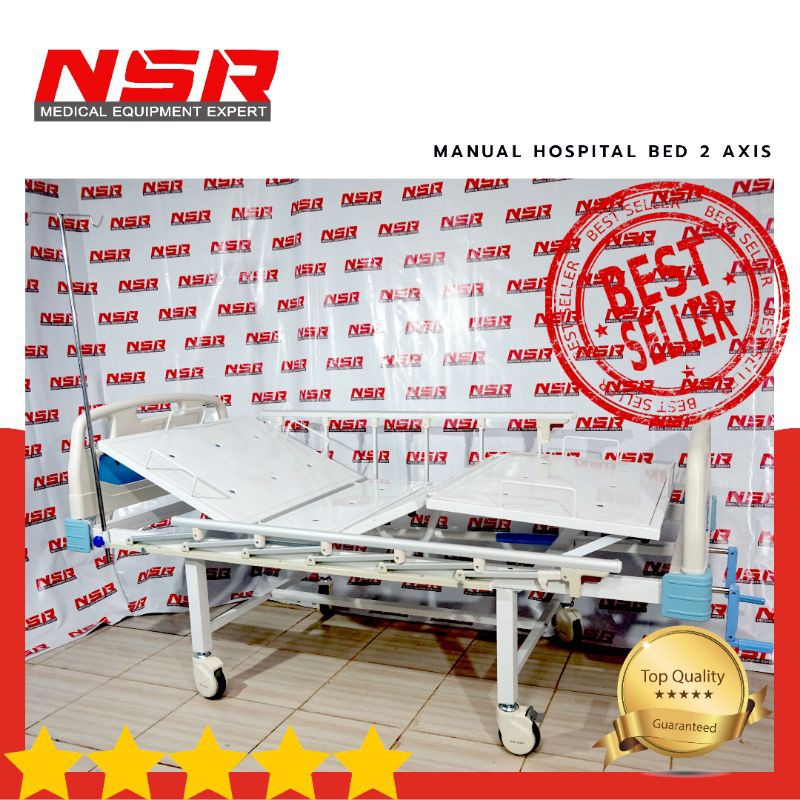 Jual Hospital Bed Ranjang Rumah Sakit ABS Manual 2 Crank Shopee Indonesia   1da105ec618d9598e1b2d9dabbd8d88d