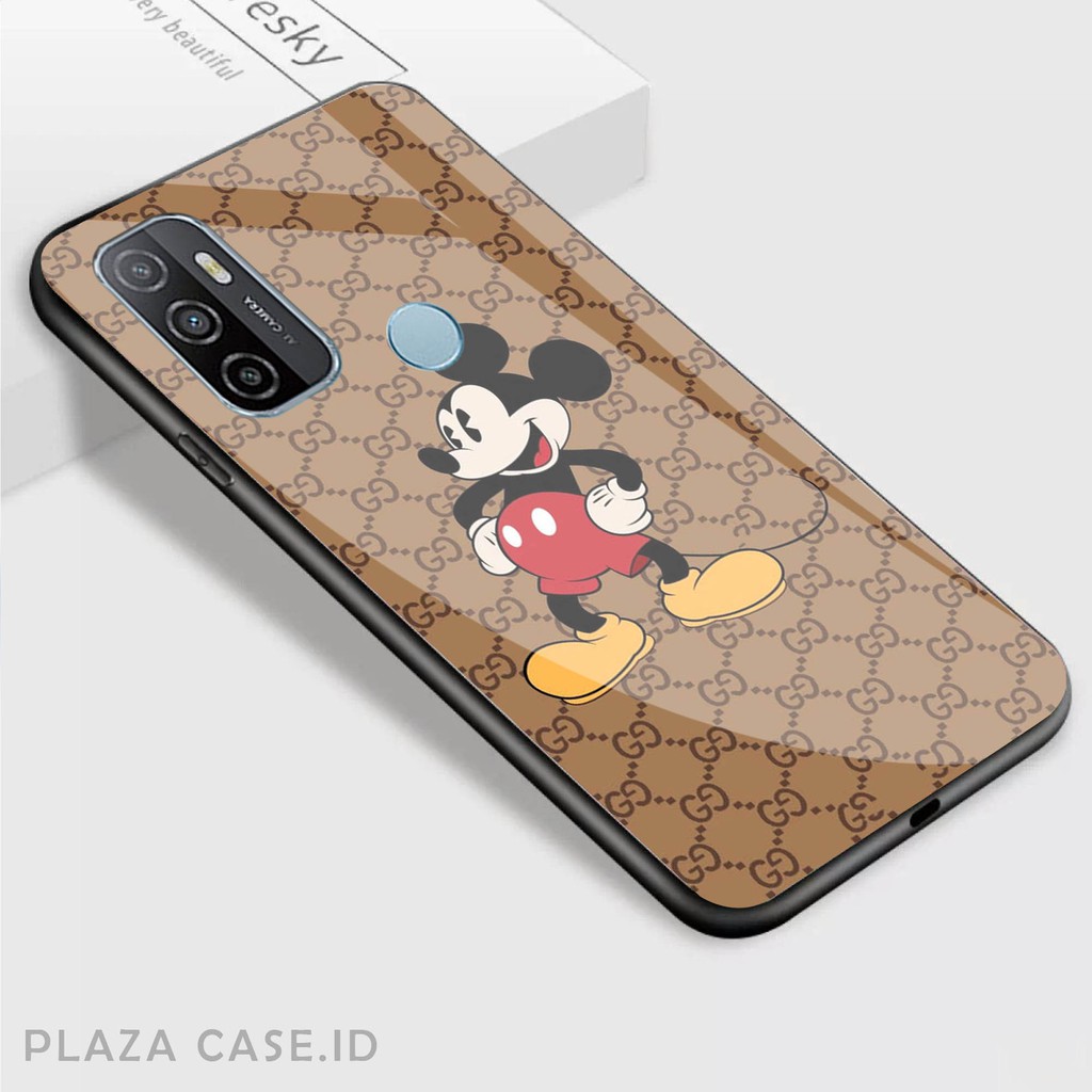 Softcase Glass Kaca [K65] for A53 RENO 4F V20 V20 SE REDMI 9C C17 RENO 4 REALME 7i Y30 Y50 A31 A73