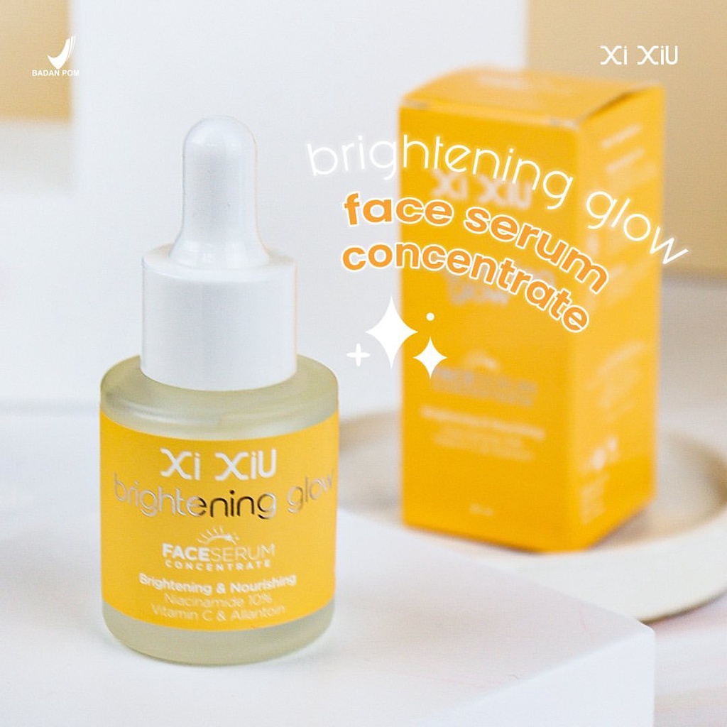 XI XIU BRIGHTENING GLOW  CONCENTRATE FACE SERUM 20 ML