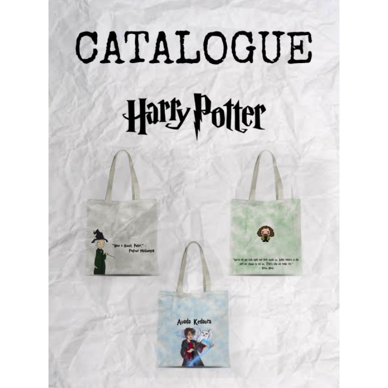 Totebag 1.O - HARRY POTTER