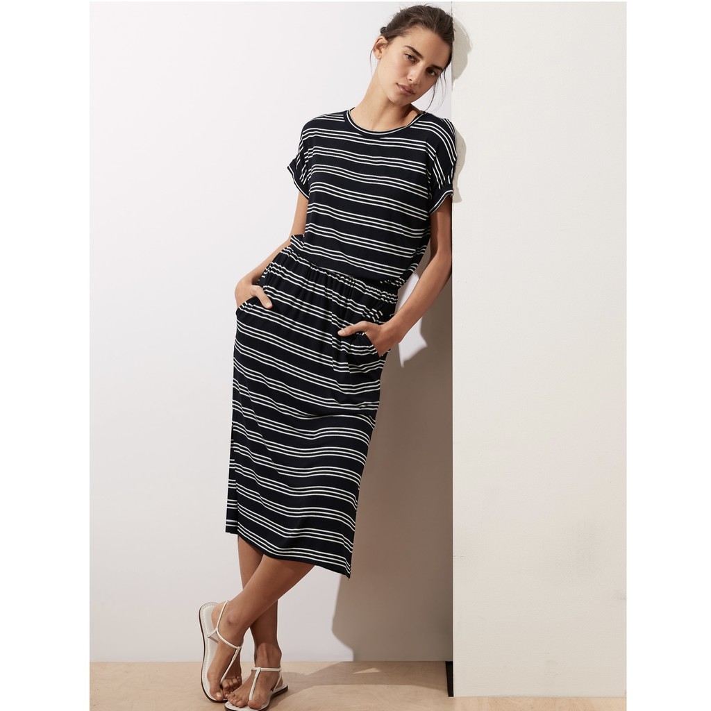 Banana republic knit midi t shirt dress