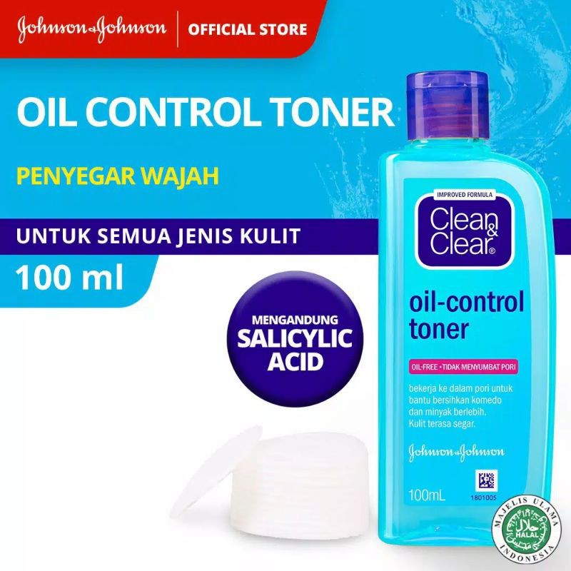 Clean &amp; Clear Oil-control Toner 100ml