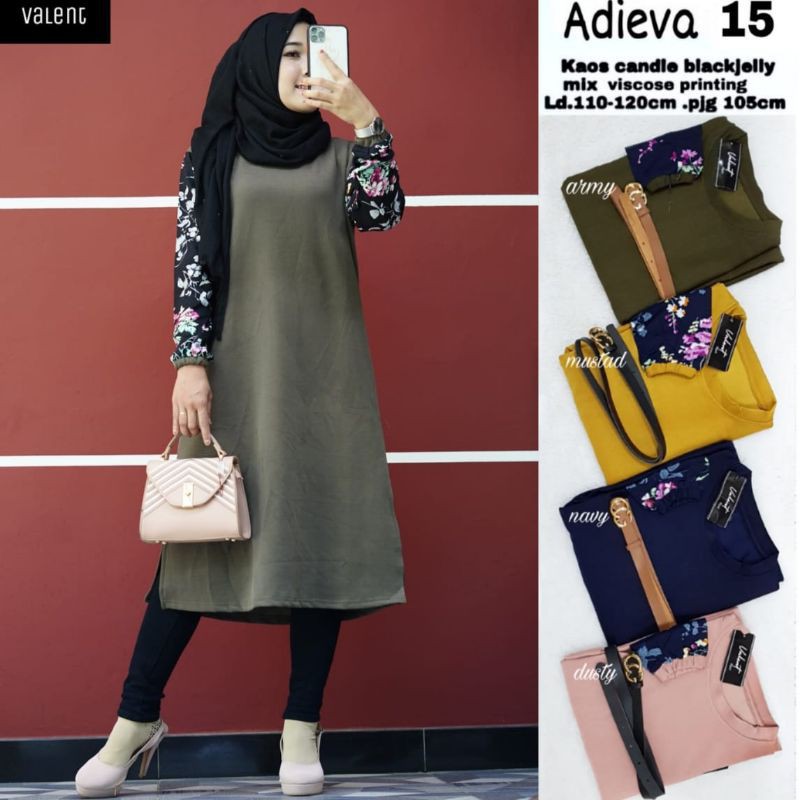 ADIEVA TUNIK/TUNIK WANITA/L/XXL/KEKINIAN/ TERMURAH/TERLARIS