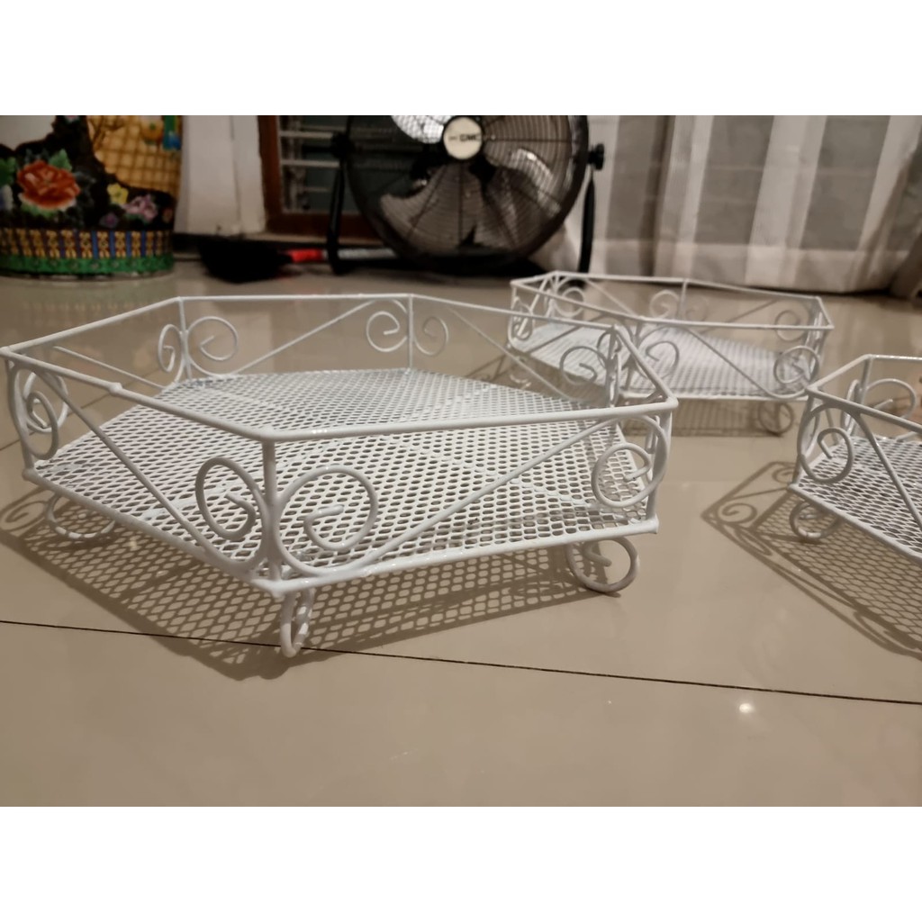 Flash Sale ! Diskon ! Murah ! Hantaran keranjang bentuk segi 6  Lamaran Akad Nikah Wedding