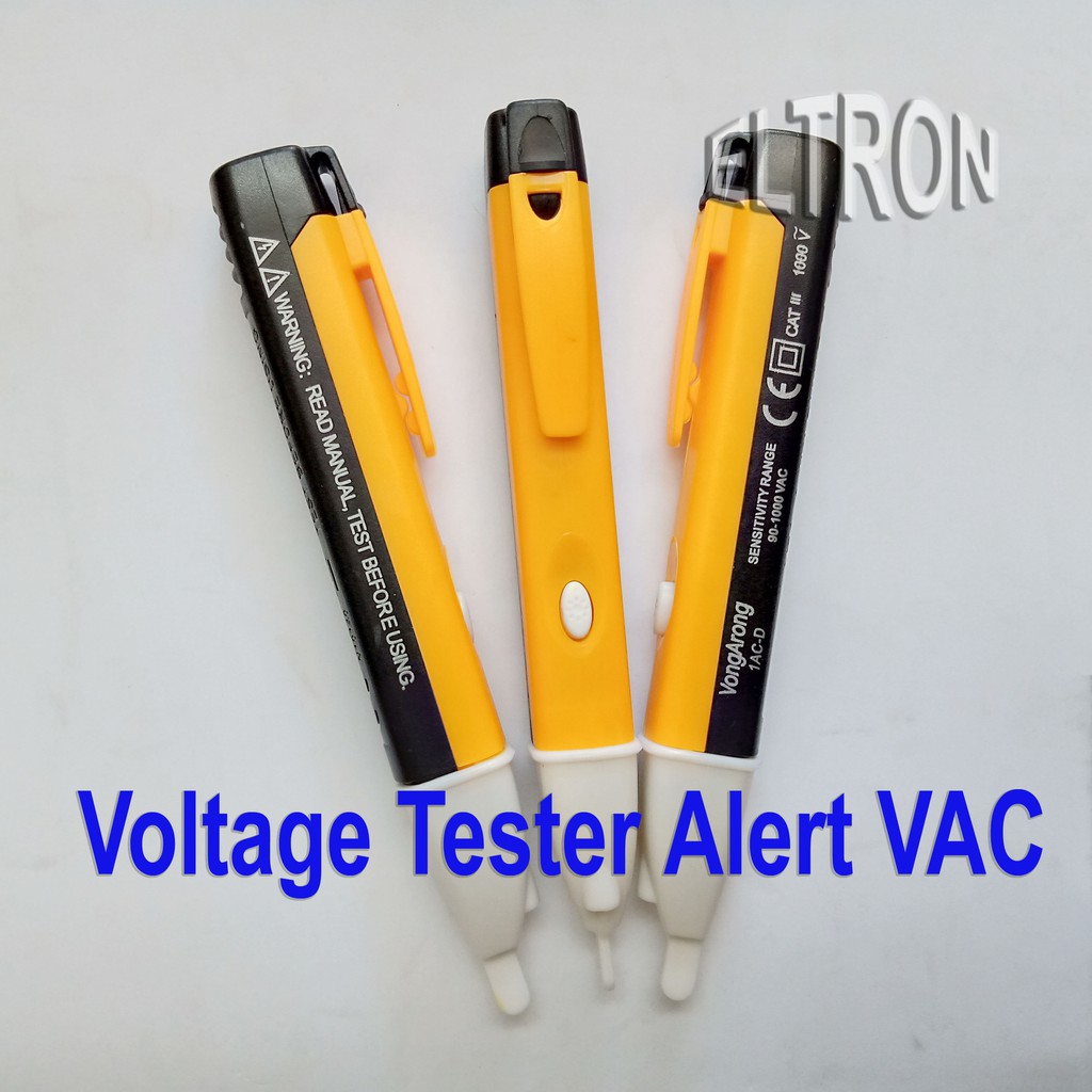 Tespen Pendeteksi Kabel Listrik Putus.Testpen non contact AC Voltage Alert Detector | Shopee ...