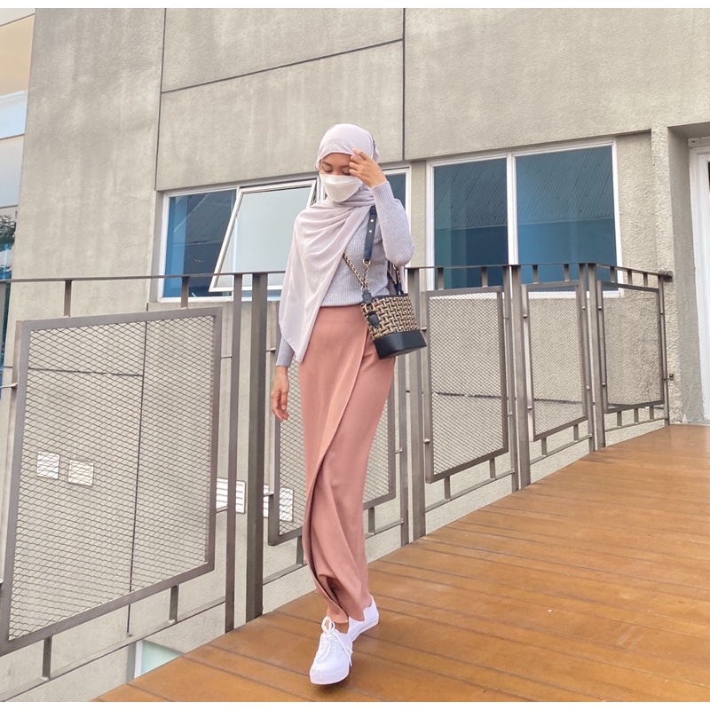 SALE 6:6‼️(BISA COD) LADY SKIRT (ROK LAYER)/ ROK MODEL SEMI SPAN