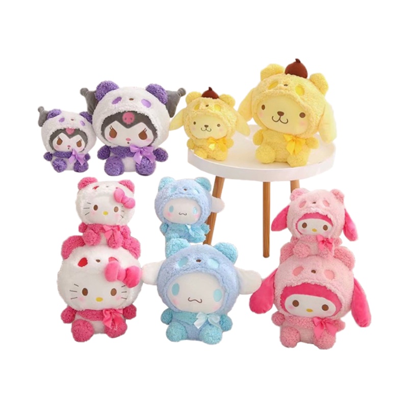 Kawaii My Plush Cinnamoroll Melody Mainan Anak Kuromi Toy Hadiah Natal Untuk