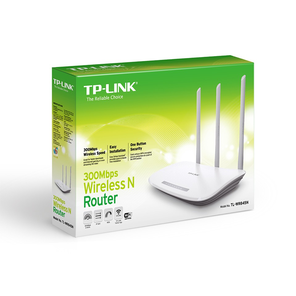 tp-link TL-WR845N - 300Mbps Wireless N Router 3 Antena tp link 100% original