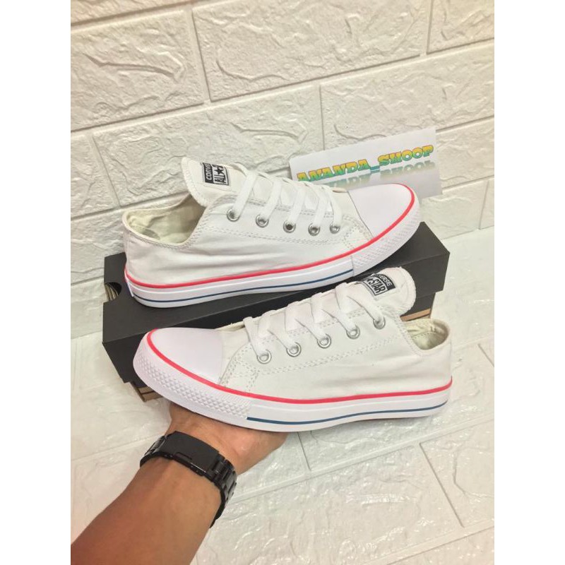 terlaris!!cod Sepatu sneaker converse allstar ct2 Putih pria/wanita + box