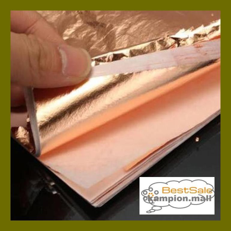 

E40Qzzstr Foil Leaf Foil Slime Gilding Sheet Kertas Prada Kertas Sepuh Emas Zst4Re