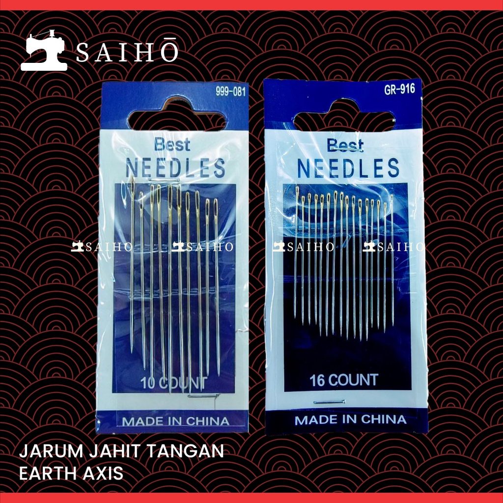 Jarum Jahit Tangan Double Swalow Premium Quality