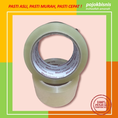 LAKBAN BENING 45MM X 90 YARD MURAH KUAT LENGKET BERKUALITAS