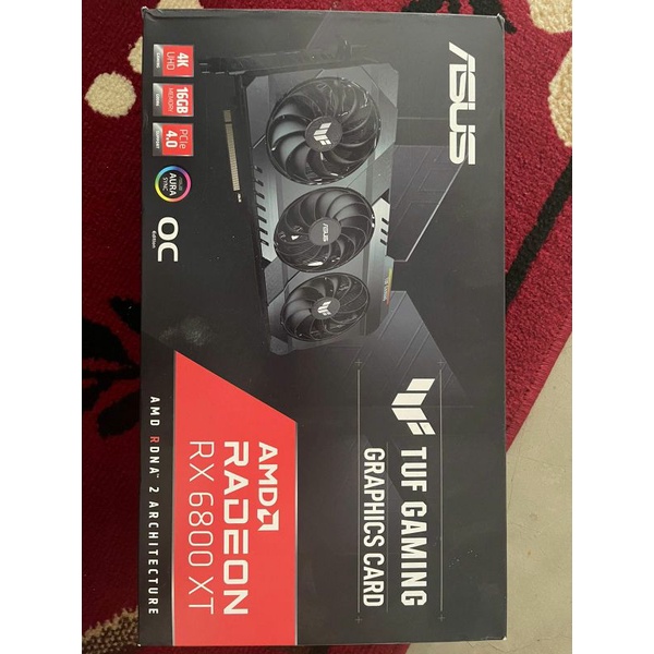 vga asus tuf rx 6800 xt