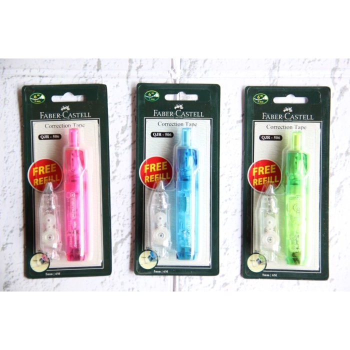 

Buruan Correction Tape Pullpen Faber-Castell 6 M Qjr-506 Sale!!!
