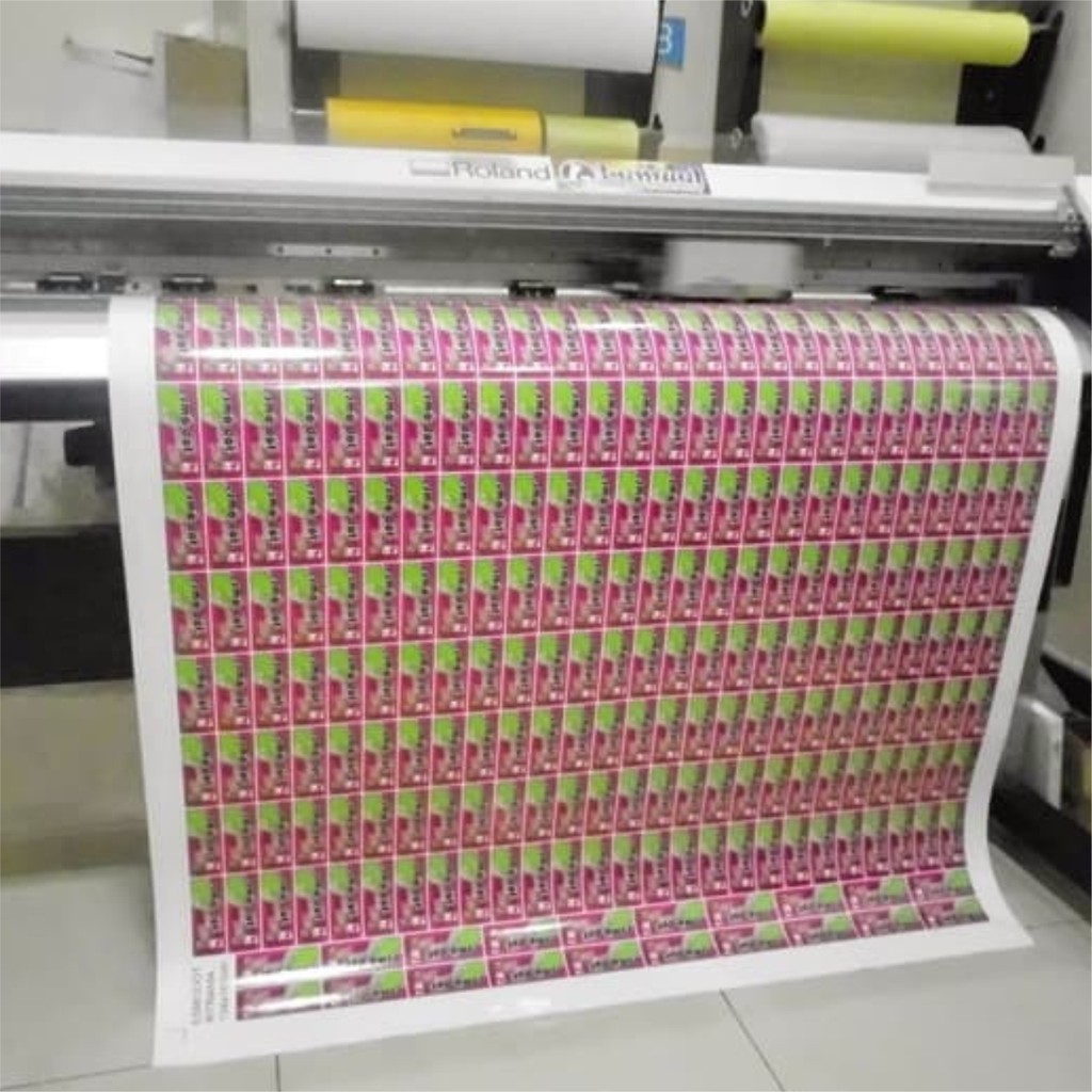 

HARGA PER METER / Label / Stiker Produk Meteran / Kemasan / Merek / Plus Cutting / Half Cut