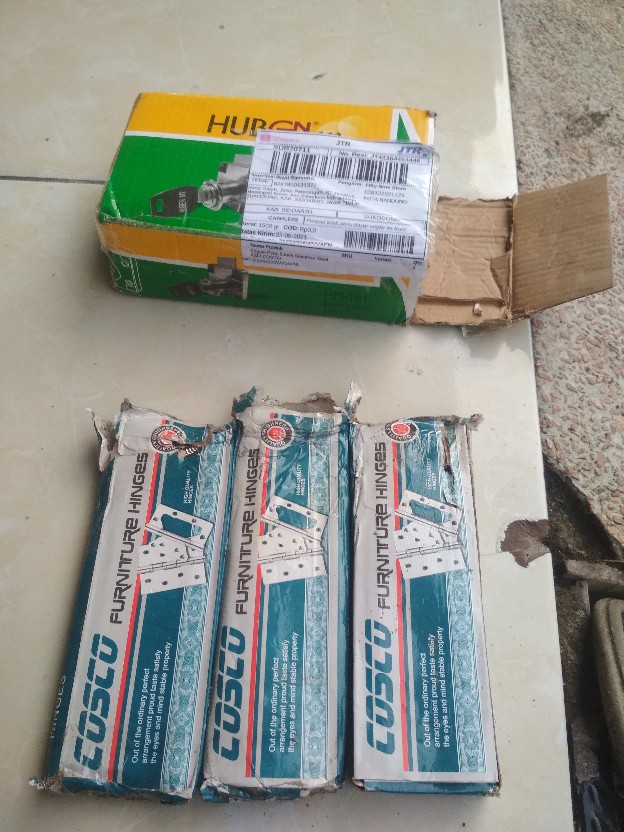 Engsel Pintu 5 Inch Stainless Steel Asli Cosco