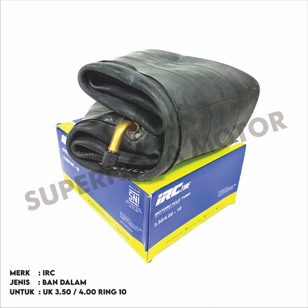 BAN DALAM IRC 350 / 400 RING 10 BAN DALAM SCOOTER VESPA