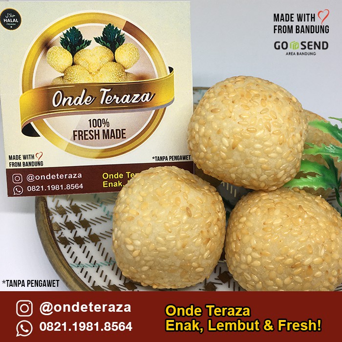 

Jual Onde Onde Teraza - Homemade Frozen Murah
