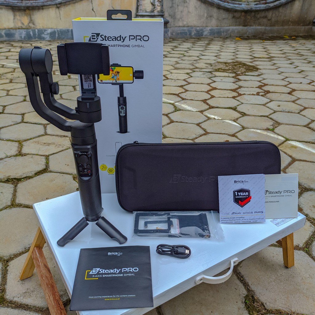 Gimbal Brica B - Steady Pro 3 Axis Stabilizer - Second / Bekas Still Like New