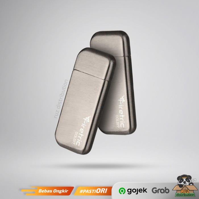 Korek Api Gas Mini Slim - Aluminium Butane Zippo