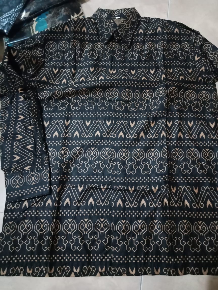 Maura Couple - Sania Ruffle Batik Couple Ori Ndoro Jowi Dnt Garansi Termurah Seharga Rp62.000 -