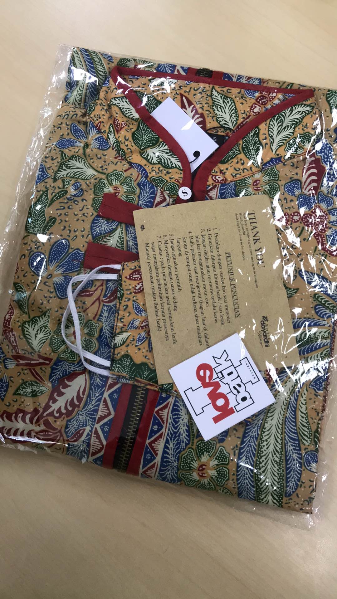 Tunik Batik Tiga Negeri