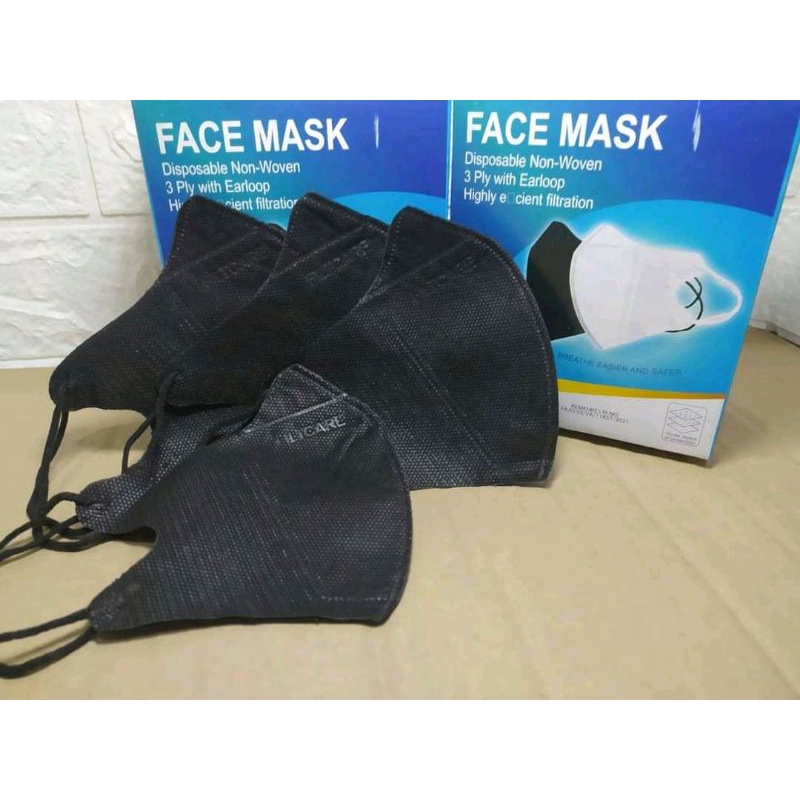 MASKER DUCKBILL WARNA HITAM MURAH