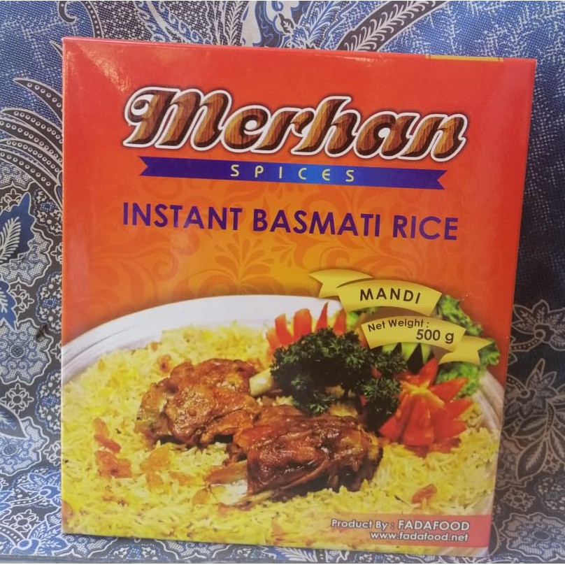 

Merhan Beras Basmati dan Bumbu varian Mandi