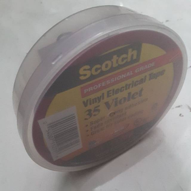

Lakban listrik perekat isolasi lem seal tape warna violet panjang 3 meter DISKON4
