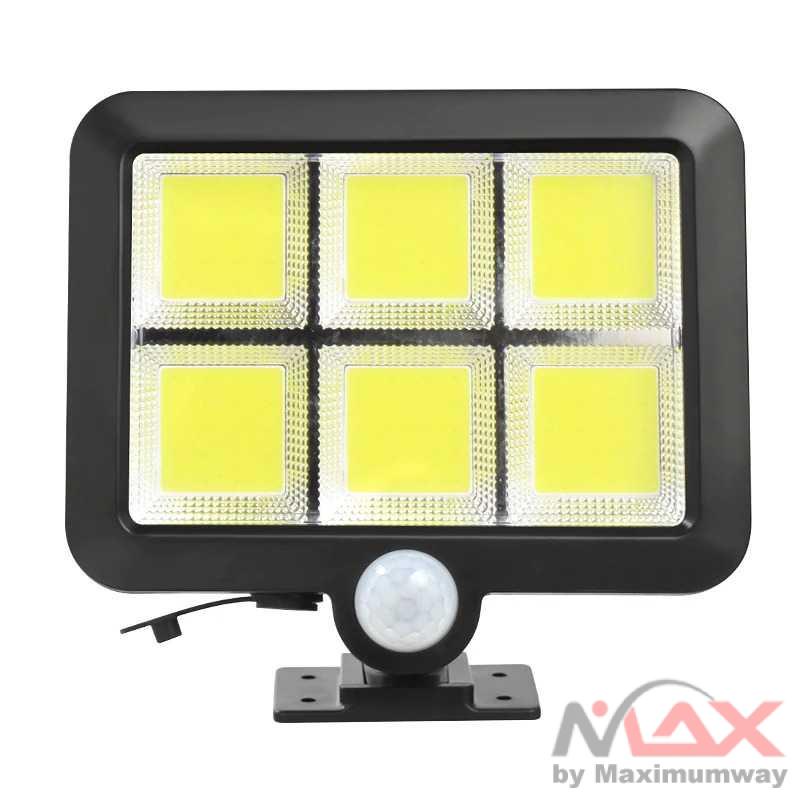 Lampu Teras Lampu Taman Lampu Jalan tenaga surya Sensor Gerak PIR 120LED Panel terpisah dengan kabel, Solar panel Outdoor anti air waterproof lampu pagar taman 120 olar Light Outdoor Motion Sensor Recharge Solar Wall Light Waterproof Emergency Light