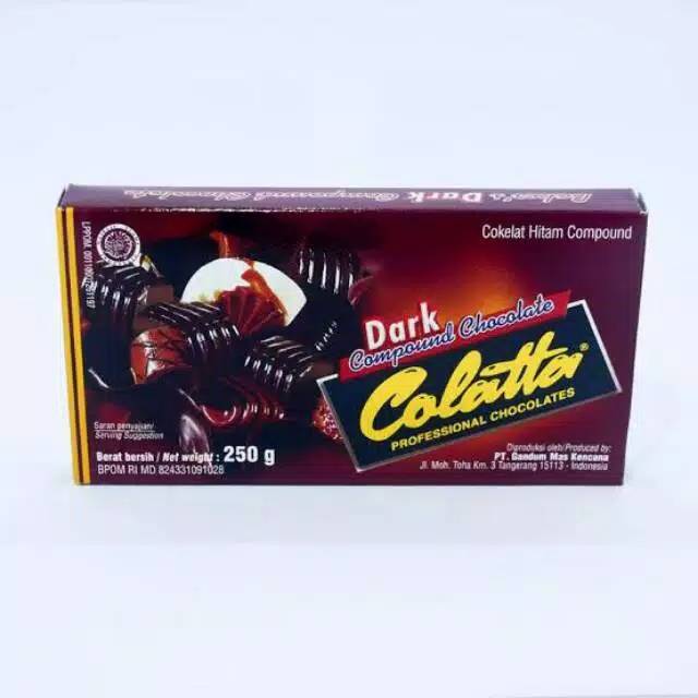 

COLATTA Dark Compound Chocolate 250g