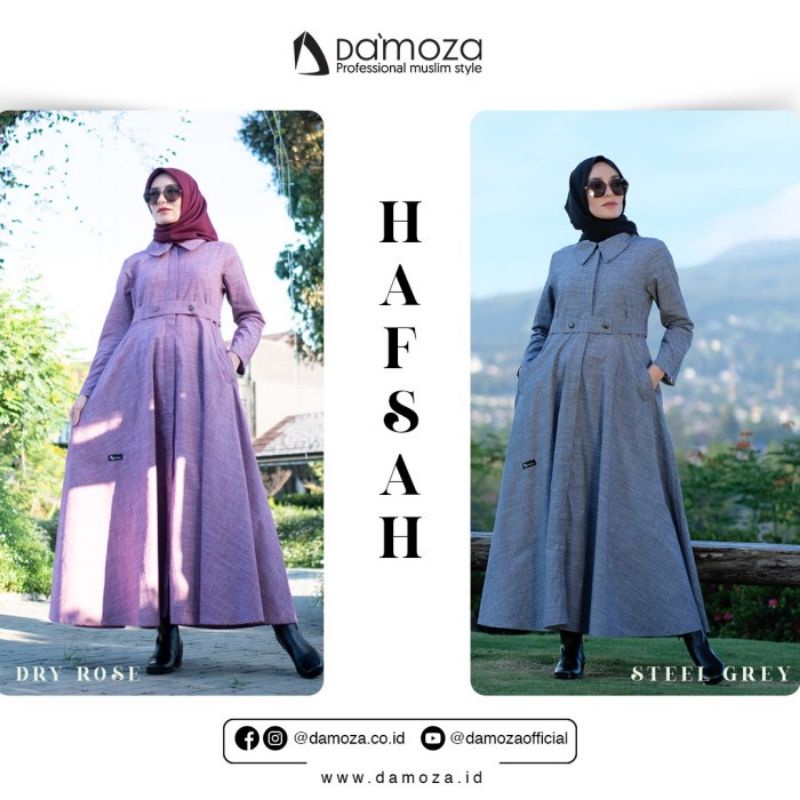 Gamis Hafshah by Damoza Mutif
