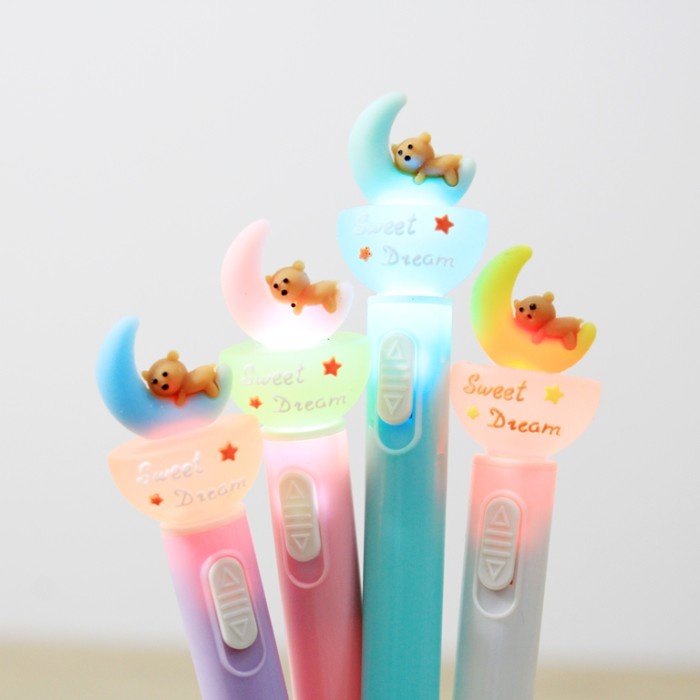

Pulpen Gel Lampu Beruang Bulan Sabit