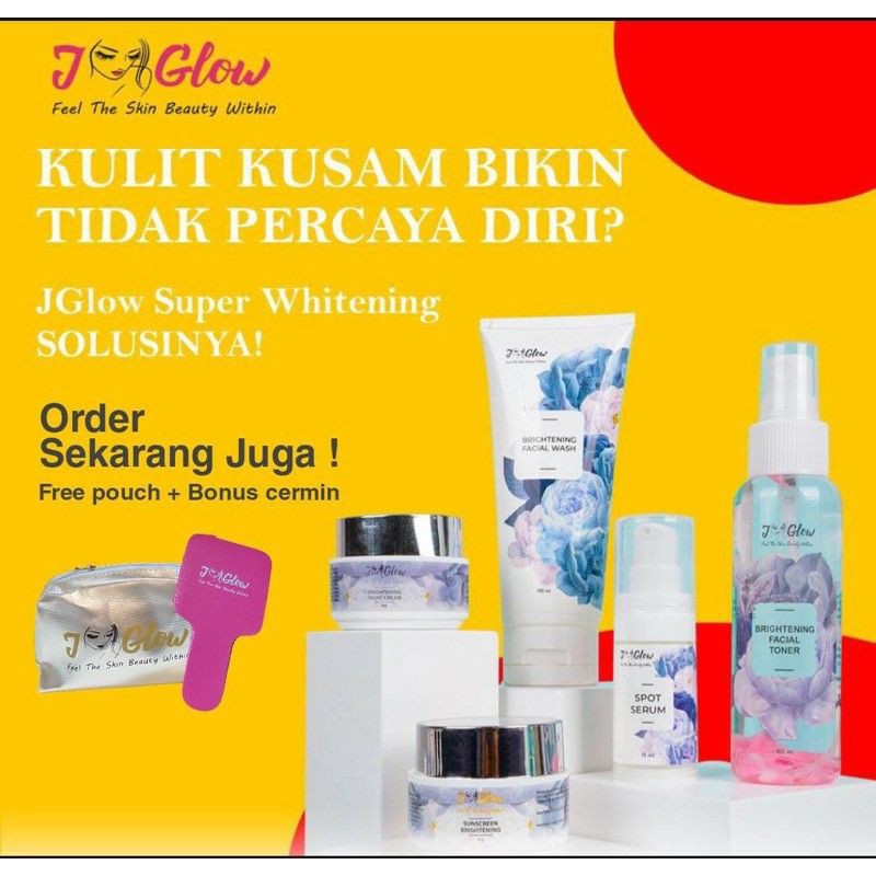 JGLOW SUPER WHITENING / JGLOW SKINCARE WHITENING