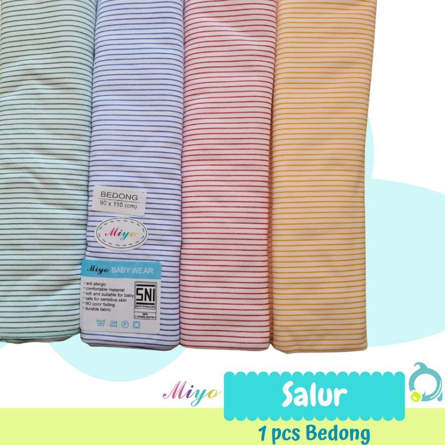 LIBBY / MIYO 1 pcs Bedong Motif / Salur/ Polkadot ( 1 pcs )