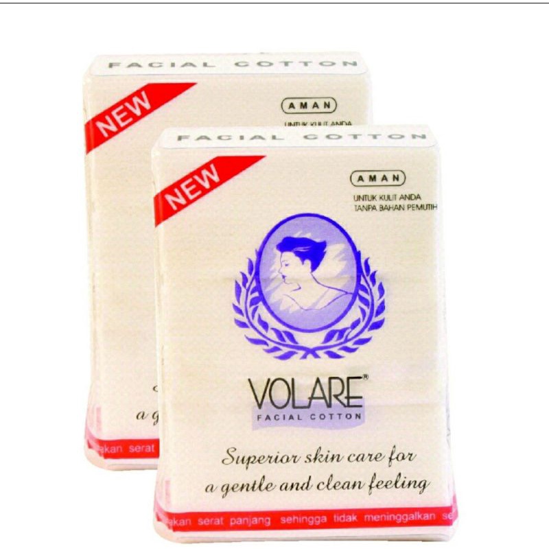 Kapas Toner isi 250 Lembar Kapas Tipis Toner Volare Facial Cotton 250'S