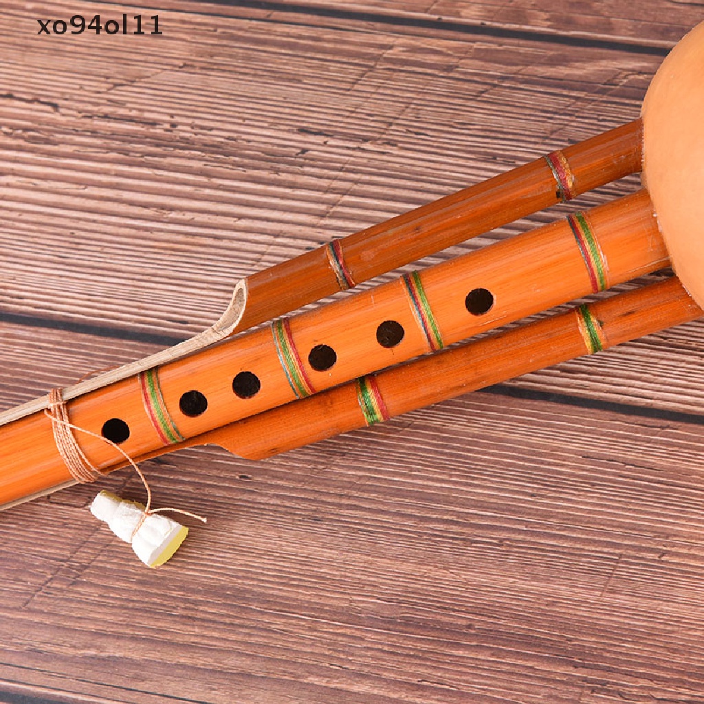 Xo Alat Musik Suling hulusi Kunci c Bentuk Labu Gaya Etnik China