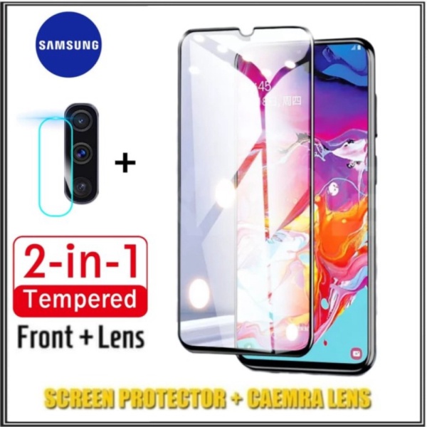 Terbaru Samsung A50 Tempered Glass Samsung Galaxy A 50 2019 - Hitam Zona Case shopee