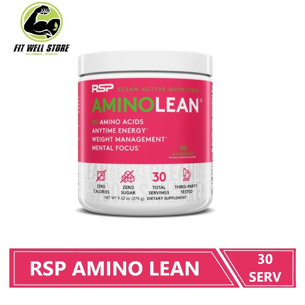 RSP AMINO LEAN BCAA Recovery 30 serving Bcaa Energy amino lean RSP