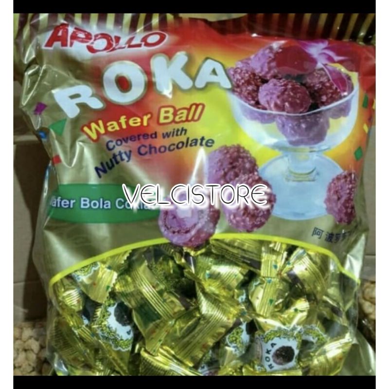 

SNACK PERMEN APOLLO ROKA COKLAT 80PCS