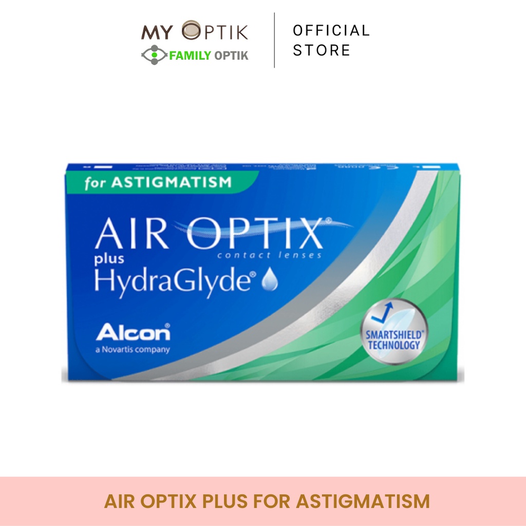 Air Optix Plus Hydraglyde for Astigmatism (softlens silinder)