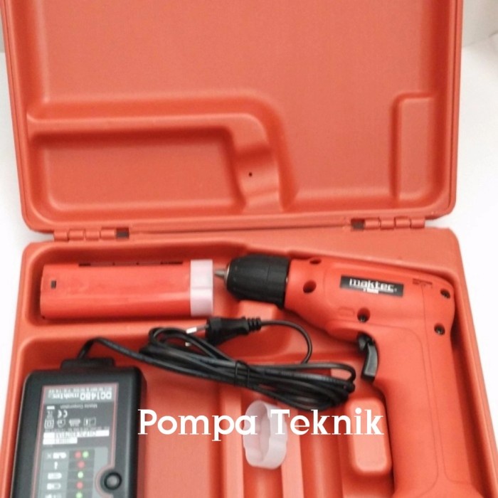 MAKTEC MT 066 SK2 Cordless Drill/Mesin Bor Baterai 10mm (Makita)/Bor