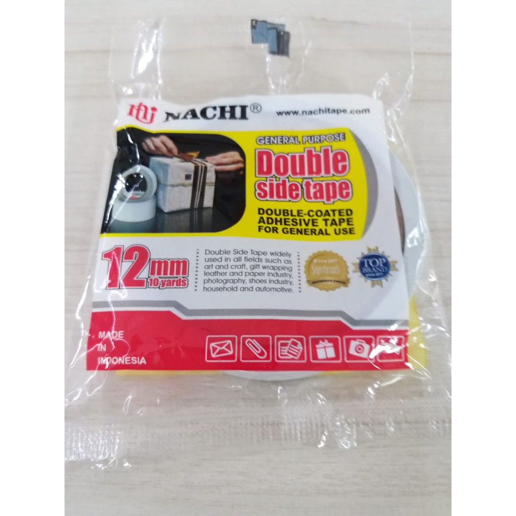 

DOUBLE TAPE NACHI 12MMX10Y 1/2INCH 10010122