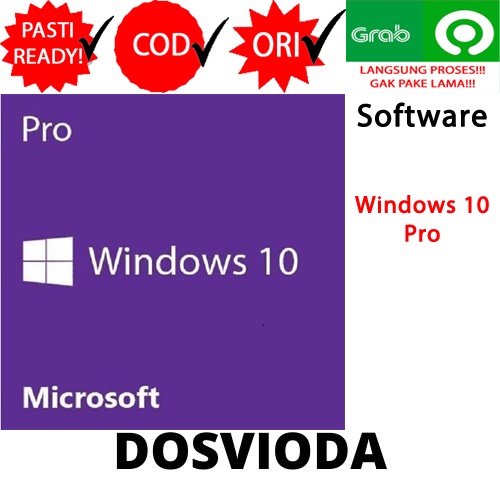 Software Microsoft Windows 10 Pro Original Microsoft Windows 10 Professional windows 10Pro Windows10