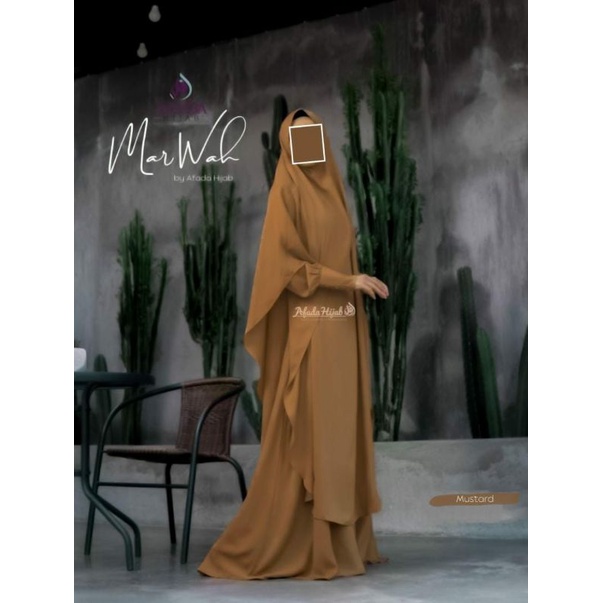 MARWAH SET GAMIS SYAR'I BY AFADA HIJAB