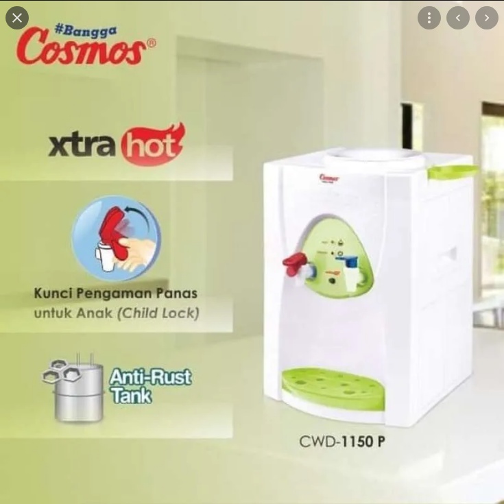 PROMO MINI DISPENSER COSMOS CWD 1150 EXTRA HOT &amp; NORMAL