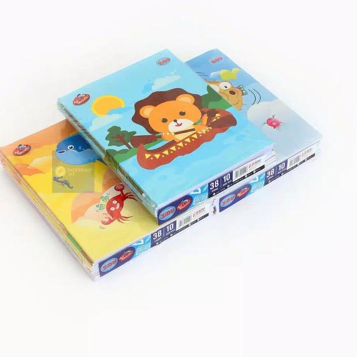 

<WaZ ✩> Buku Tulis Murah SIDU 38 Lembar Dapat 10 Buku ||Barang branded