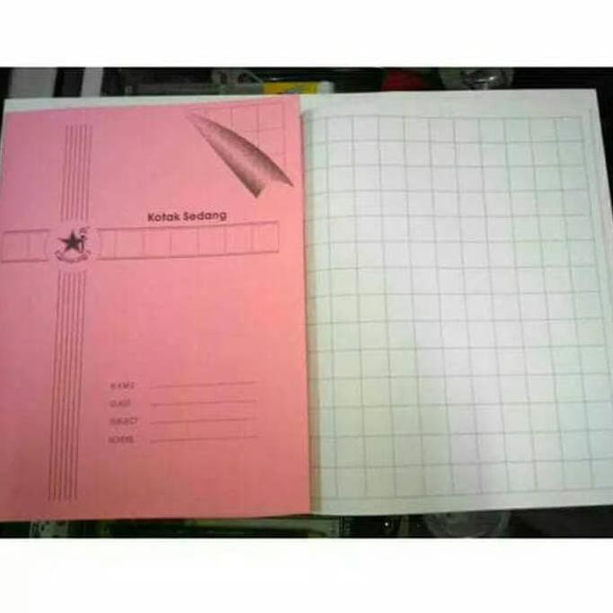 

BARU Buku Tulis Kotak Sedang Bintang Obor / Buku Tulis Mandarin