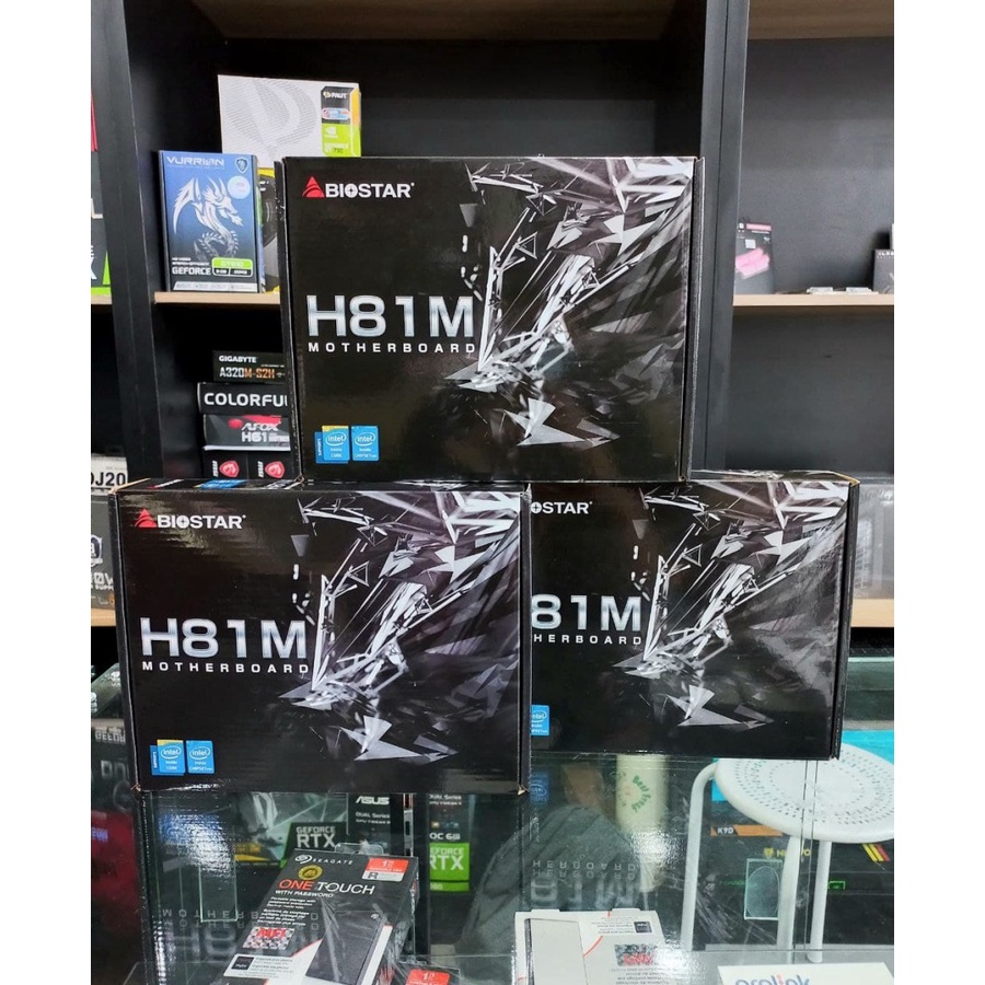 Motherboard Biostar H81M HV3 (Socket LGA1150 Intel H81 DDR3 HDMI VGA)