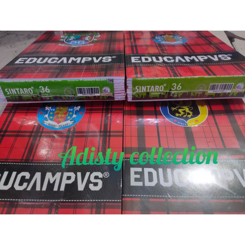 

Buku Tulis Campus 36 Lembar isi 10 Buku/pack